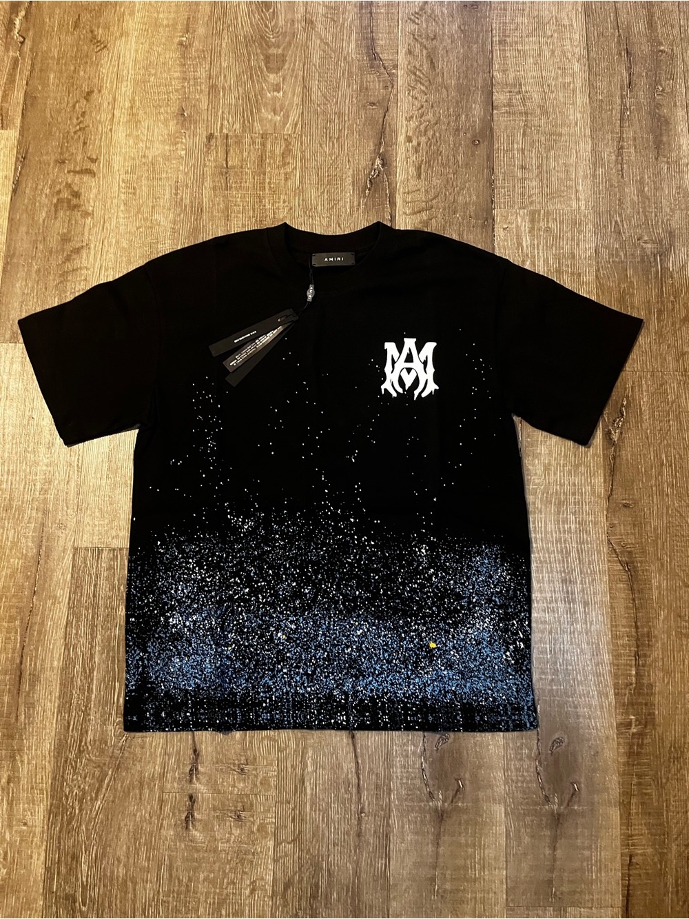 Brand New AMIRI Black/Blue T-Shirt